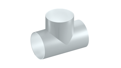 кожух оцинкованный для тройника 510x0,8 мм купить в Липецке