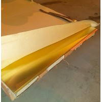Лист латунный ДПРНМ 10x600x1200 мм ЛС59-1 ГОСТ 2208-2007