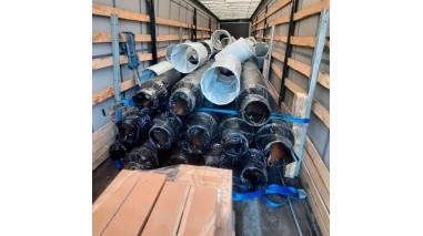 Труба Б/Ш в ППУ-ОЦ изоляции 2 типа 108x4 мм 09Г2С ГОСТ 30732-2020 фото